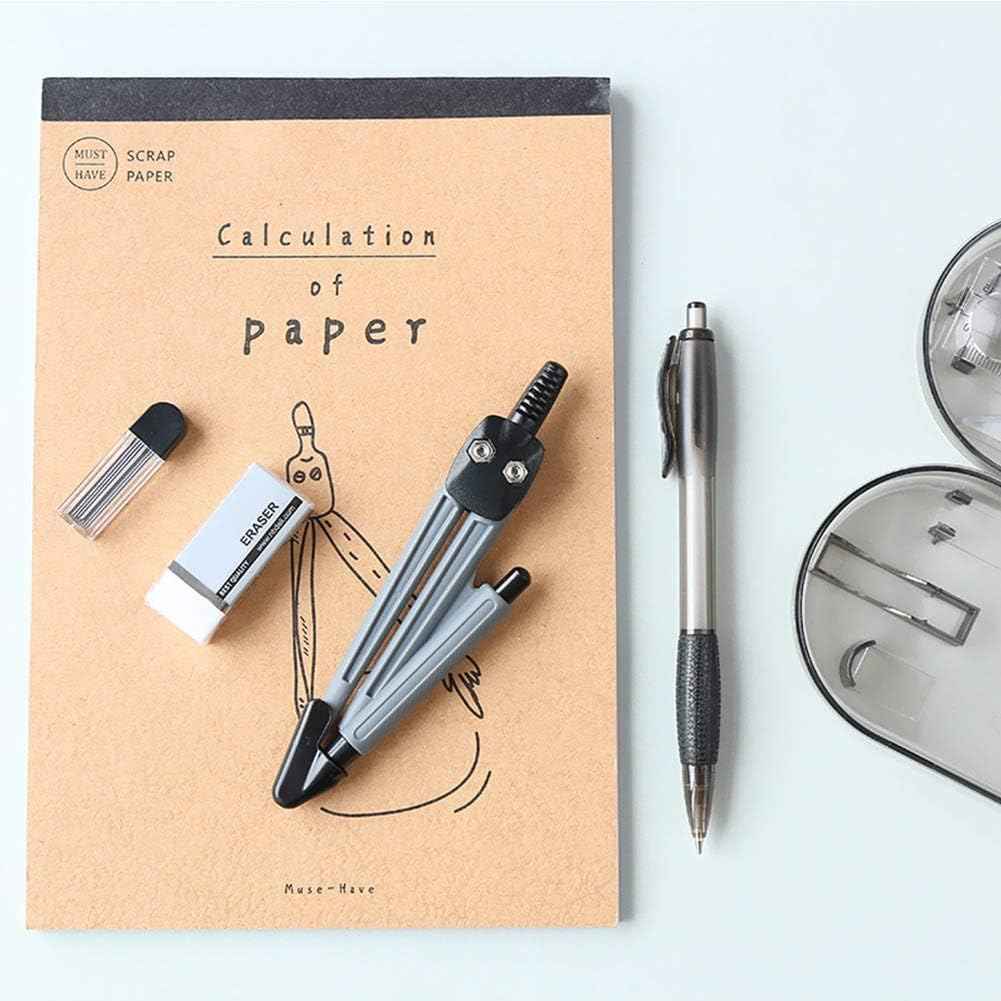 DELI 9591 Math Geometry Kit Set 8 Pieces - TTpen