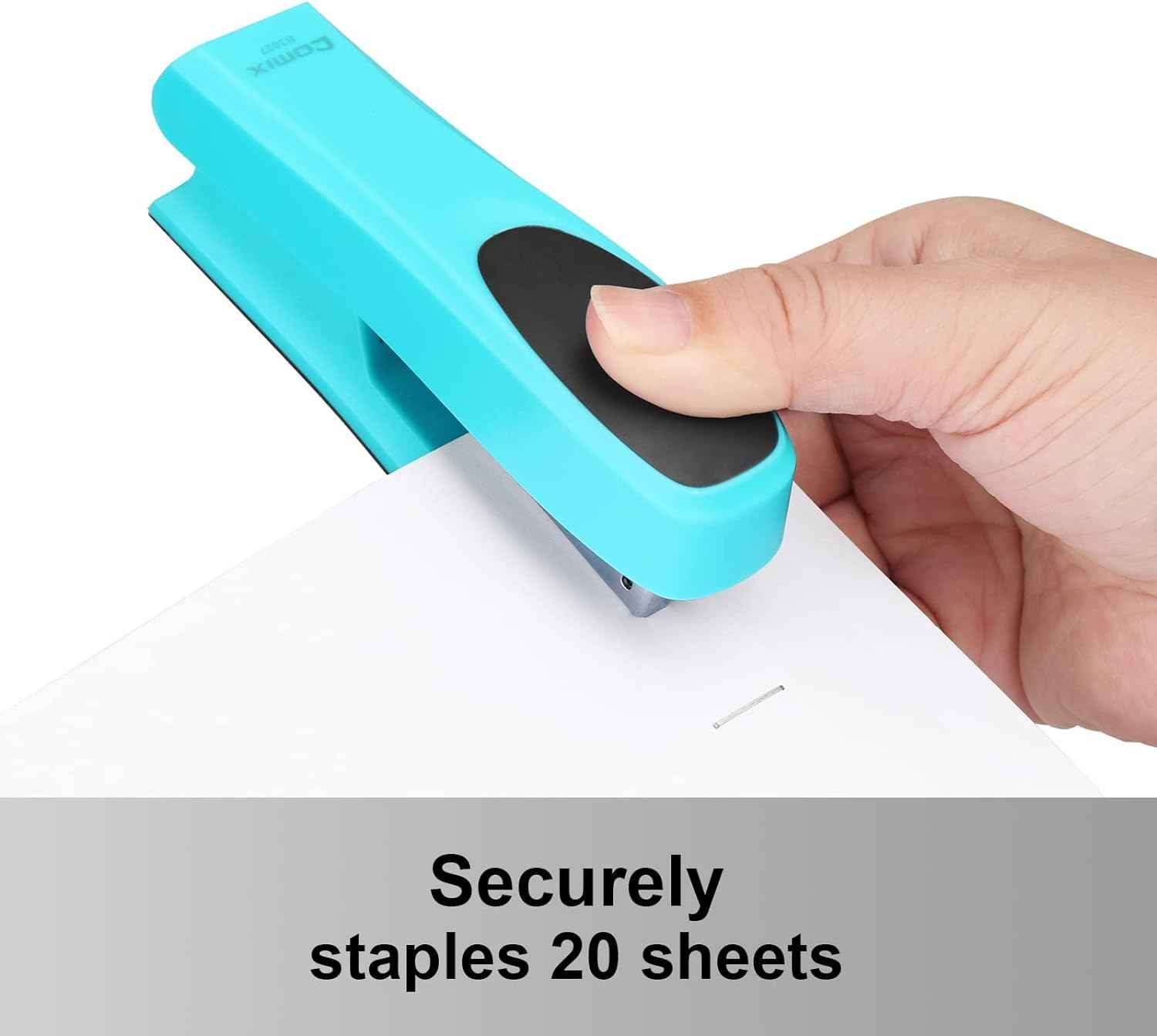 Comix Desktop Stapler,20 Sheets Capacity Commercial Desk Stapler - TTpen