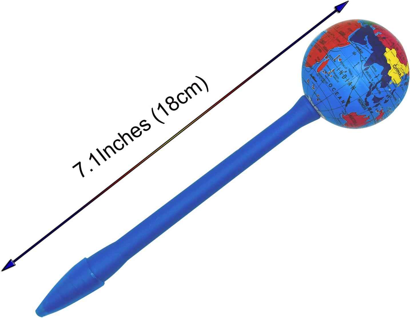 4PCS World Globe Earth Tellurion Ballpoint Pens 1.0MM Black Ink - TTpen