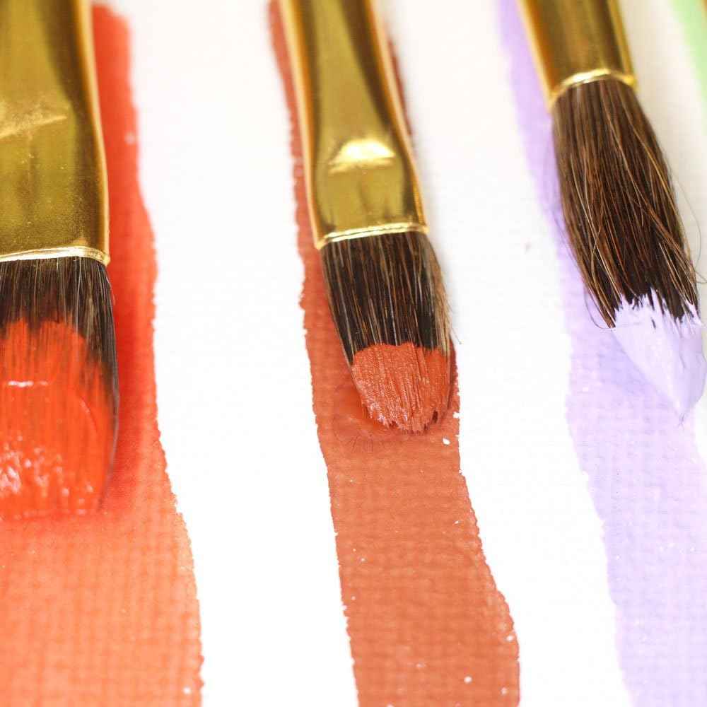 Mont Marte Art Paint Brushes Set with Case,10 Different Size - TTpen