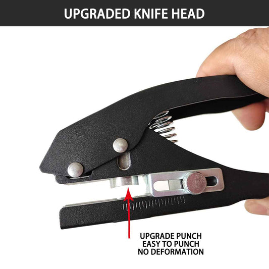 Heavy Duty Single Hole Punch for Paper Cards Plastic Cardboard 8/10/12/14/15mm - TTpen