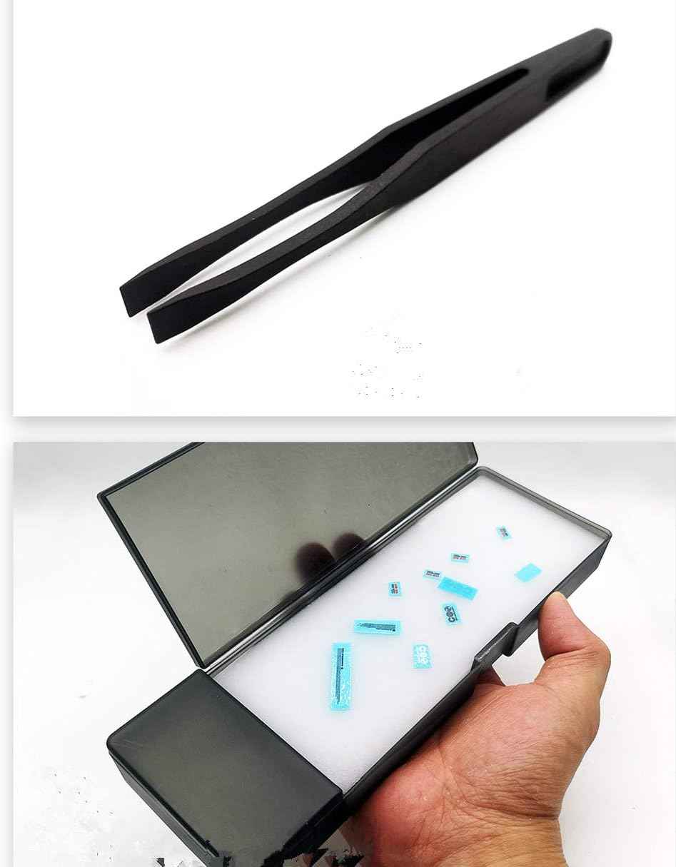 Water Decals Sticker Operated Box with Decal Tweezers - TTpen