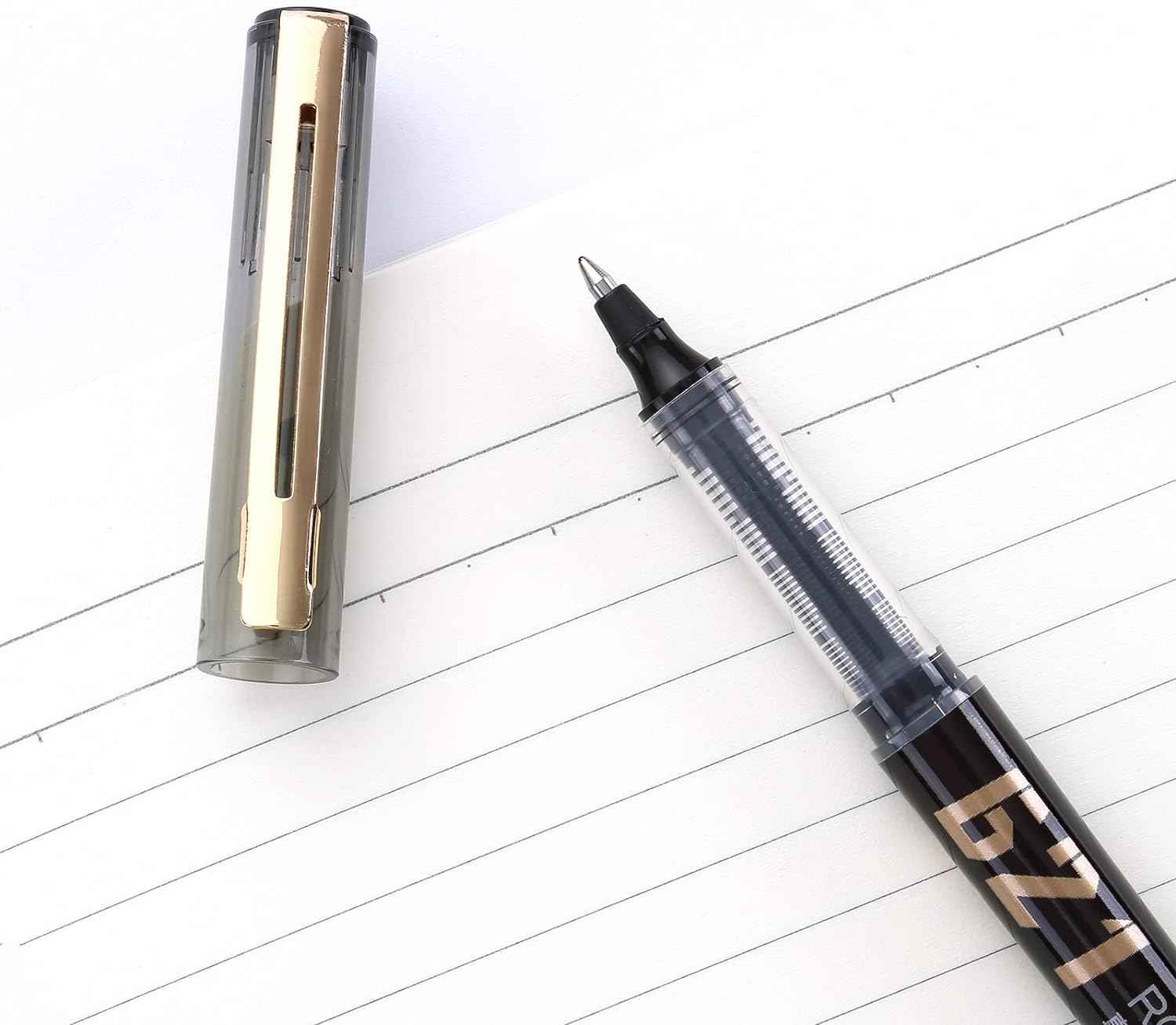 Comix 621 Rollerball Pens,Black Liquid Ink, 0.7mm Medium Point - TTpen