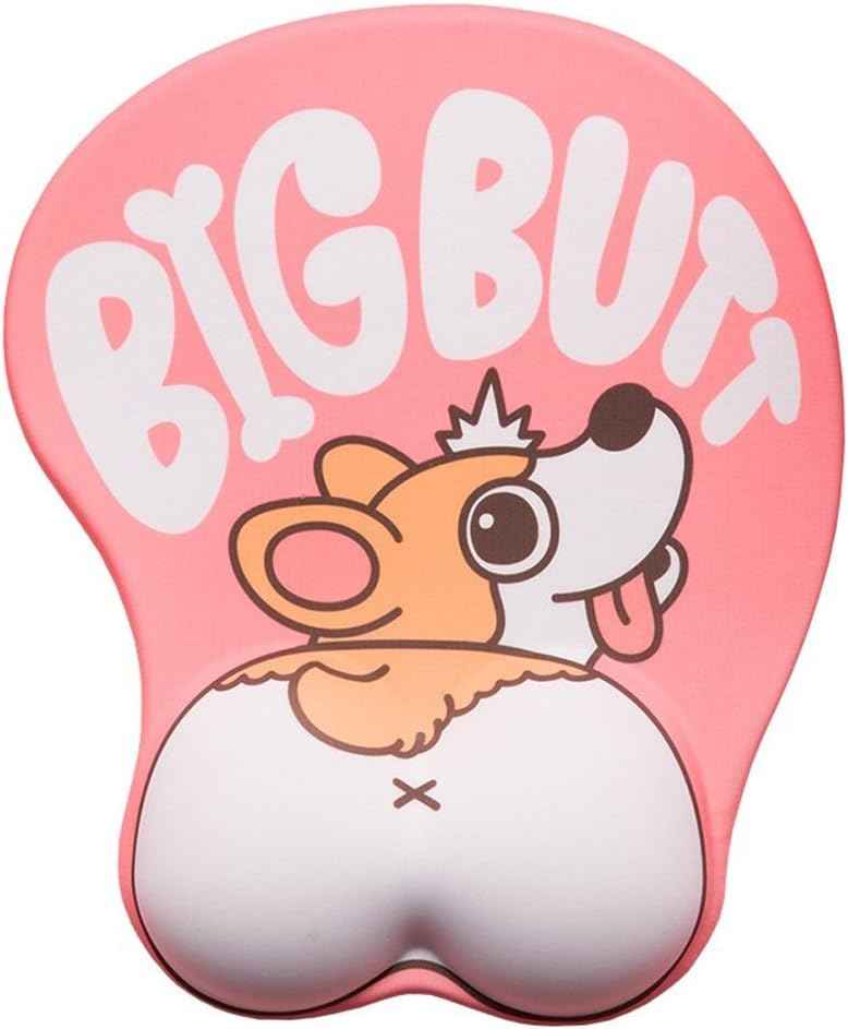 Cute Corgi Dog Butt Anime Mouse Pad with Wrist Support - TTpen
