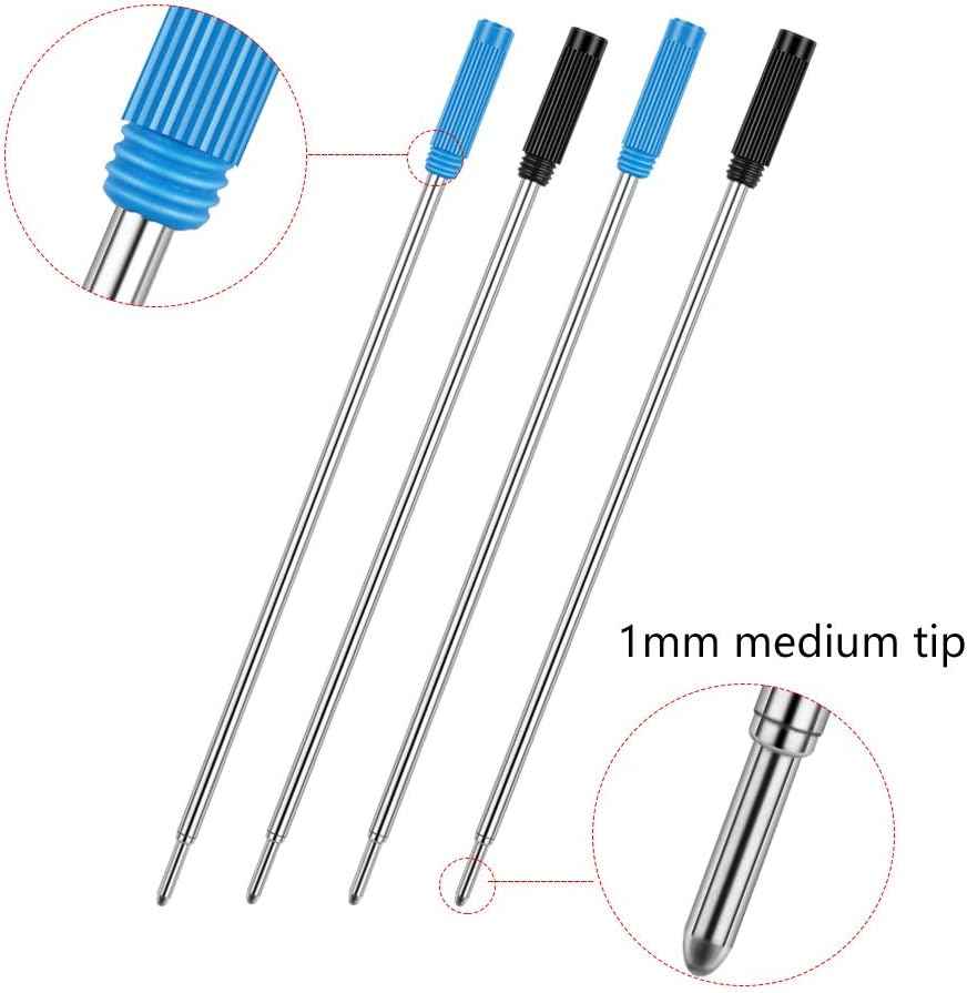 Cross Compatible Ballpoint Pen Refills 20 Pack,Medium Point - TTpen