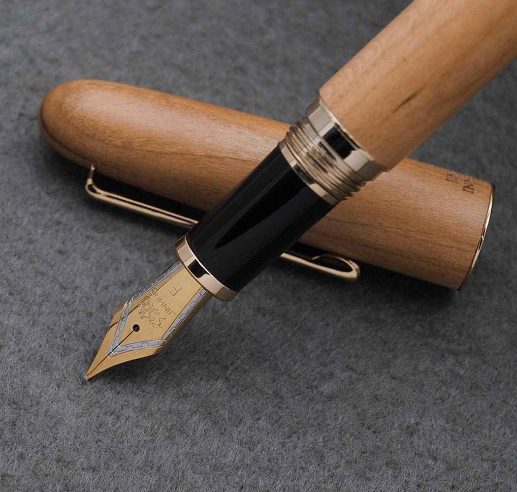 JINHAO 9036 Natural Wood Fountain Pen - TTpen
