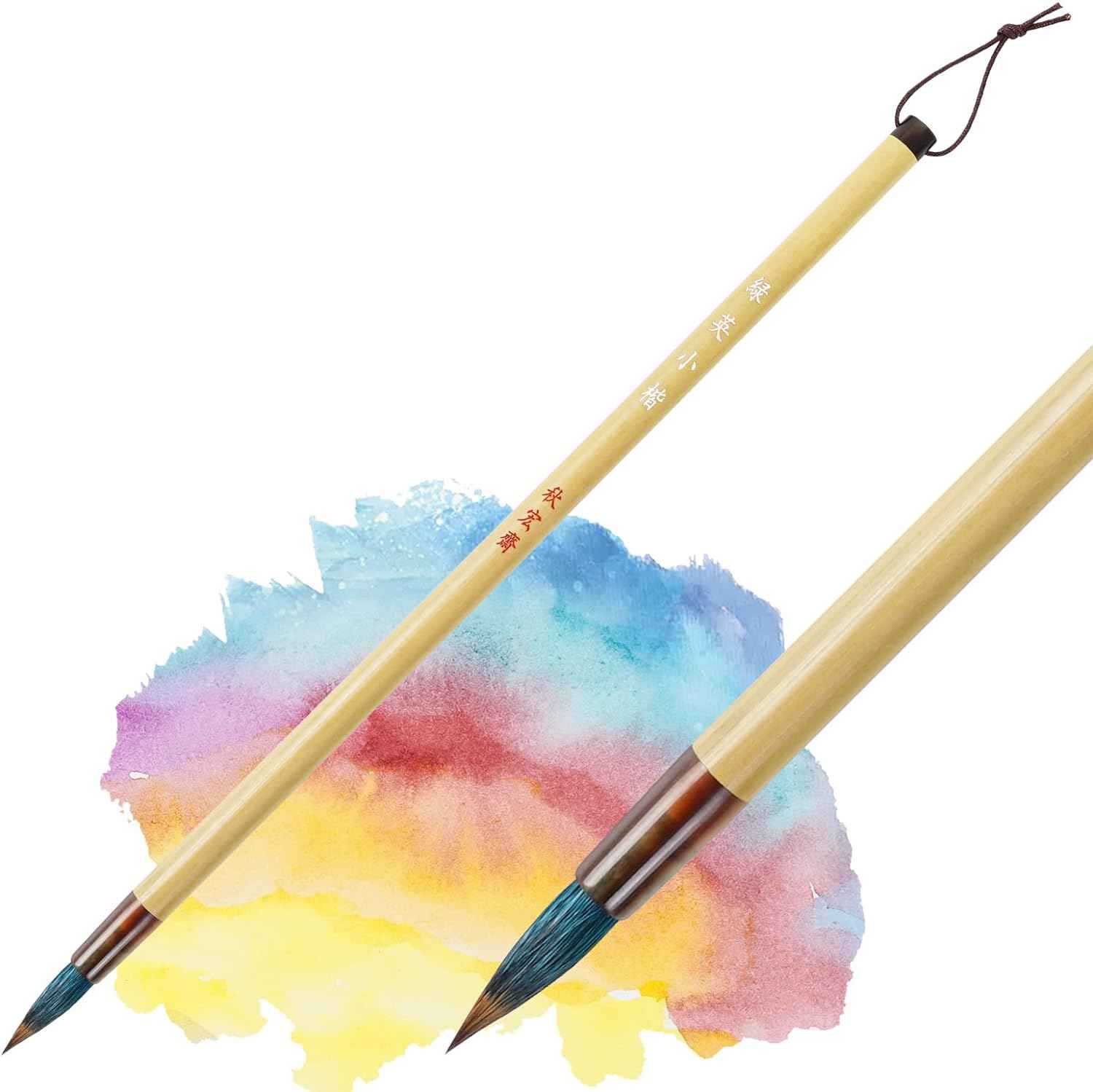 Lv Ying Xiao Kai Watercolor Brushes,Mop Round Paintbrush - TTpen