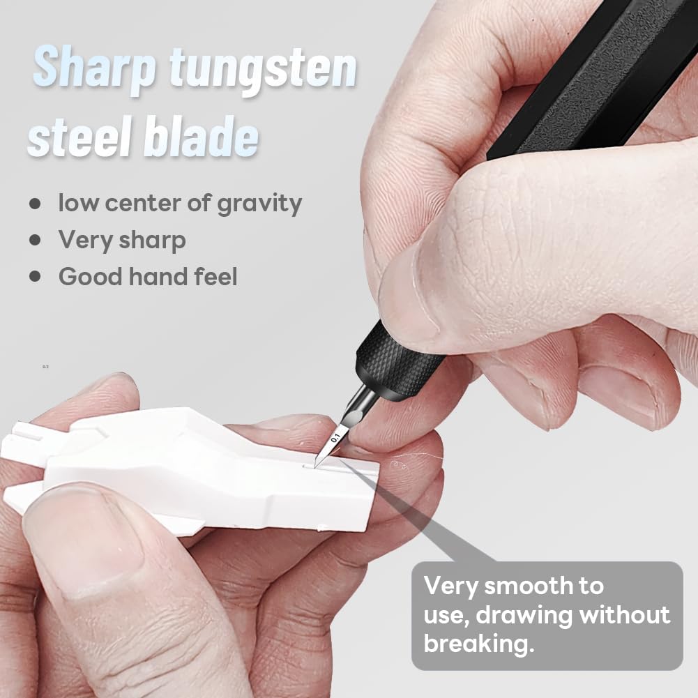 Stedi Model Scriber,Tungsten Steel Blades 0.2 mm - TTpen