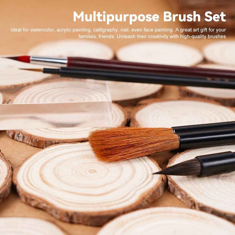 Mu Er Lian Watercolor Paint Brush for Large Area Painting - TTpen