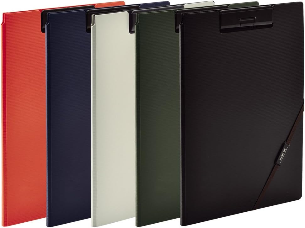 LIHIT LAB  Binder Clipboard File Holder, Multifunction, A4,