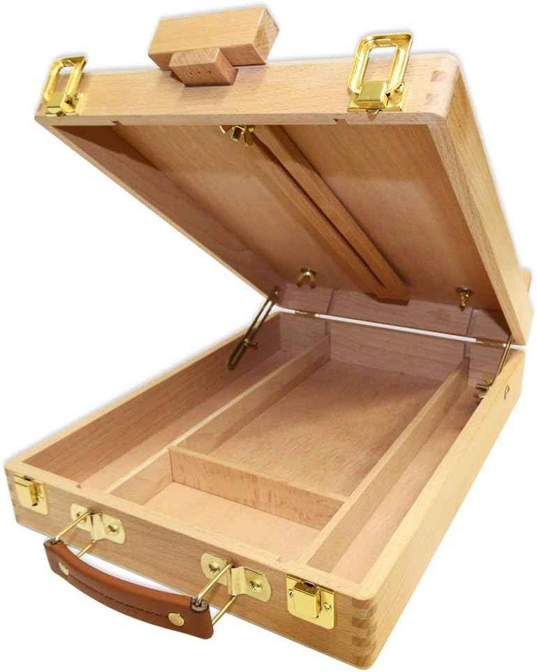 Mont Marte Tabletop Box Easel for Painting Beech Wood - TTpen