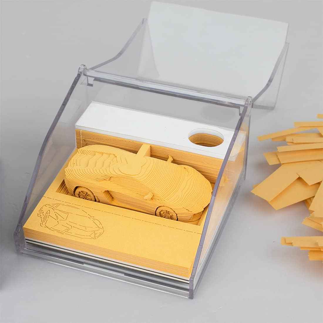 Sports Car 3D Memo Pad Notepads with Pen Holder - TTpen