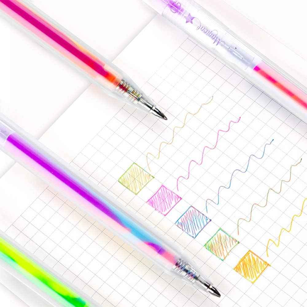 10pcs Magical Color Gel Pens Retractable Set - TTpen