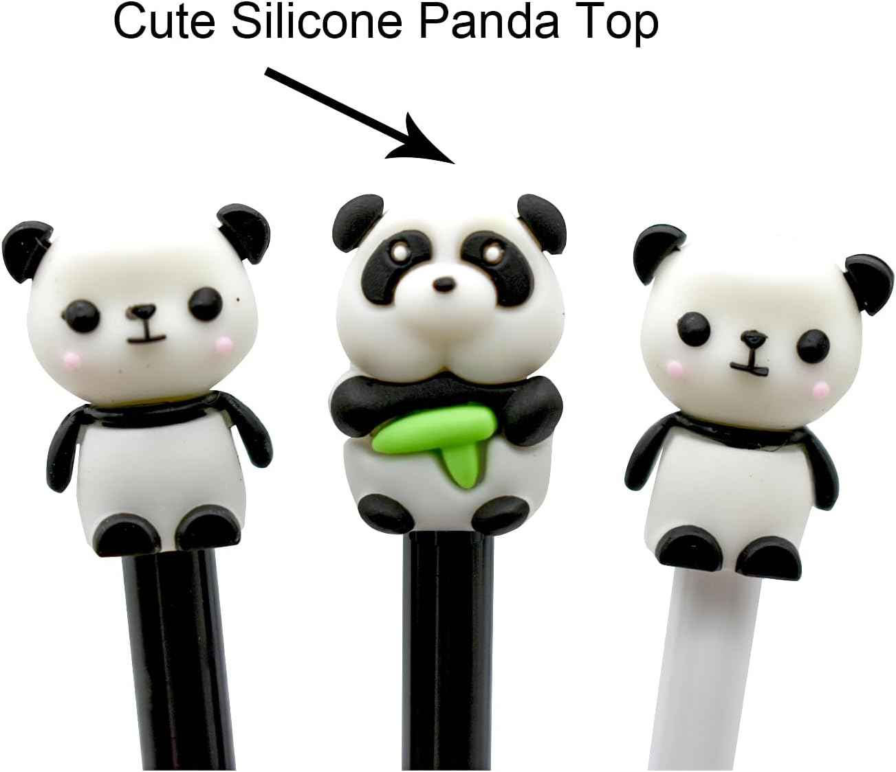 12PCS Adorable Panda Gel Pens - TTpen