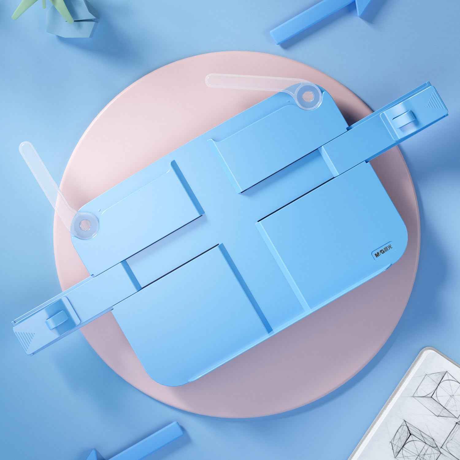 Hands-Free Desktop Book Stand for Kids with Paper Clip - TTpen