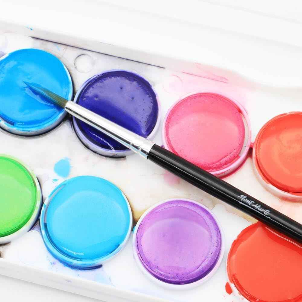 Mont Marte Watercolour Cake Set Discovery 16 Brilliant Colours - TTpen