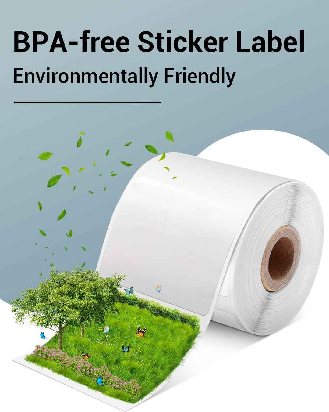 Phomemo M110/M120/M200/M220 Thermal Paper 40x30mm Labels White - TTpen