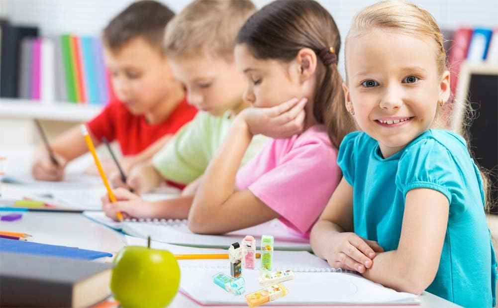 36PCS Cute Animals Pencil Erasers for Kids Drawing - TTpen