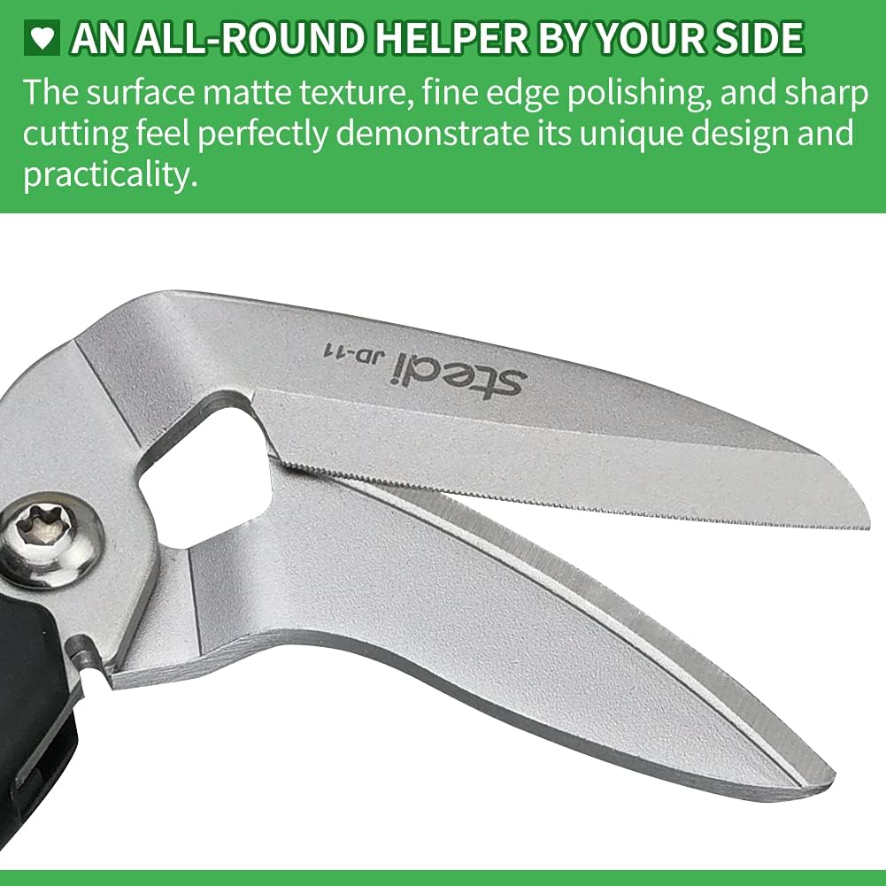 Stedi 9-Inch Scissor Heavy Duty Cardboard and Carpet Shears - TTpen