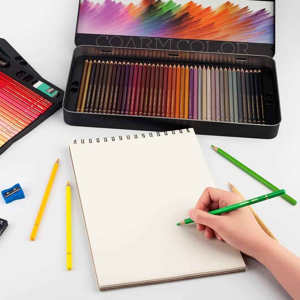 NYONI Professional 36 Colored Drawing Pencils Tin Box - TTpen