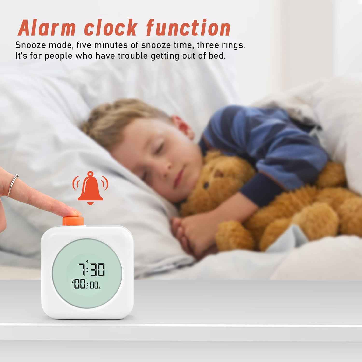 Digital Visual Timer 60-Minute Countdown (3-in-1) for Kids & Adults