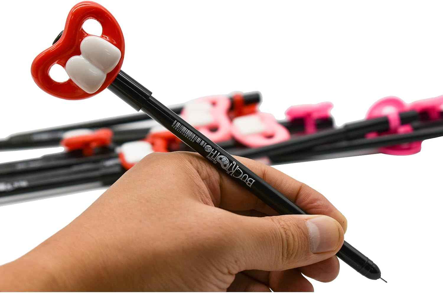 12PCS Funny Dental Tooth Gel Pens Black Ink - TTpen