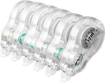 M&G 39FT Long Correction Tape Set,72M/234FT White 6 Pack - TTpen