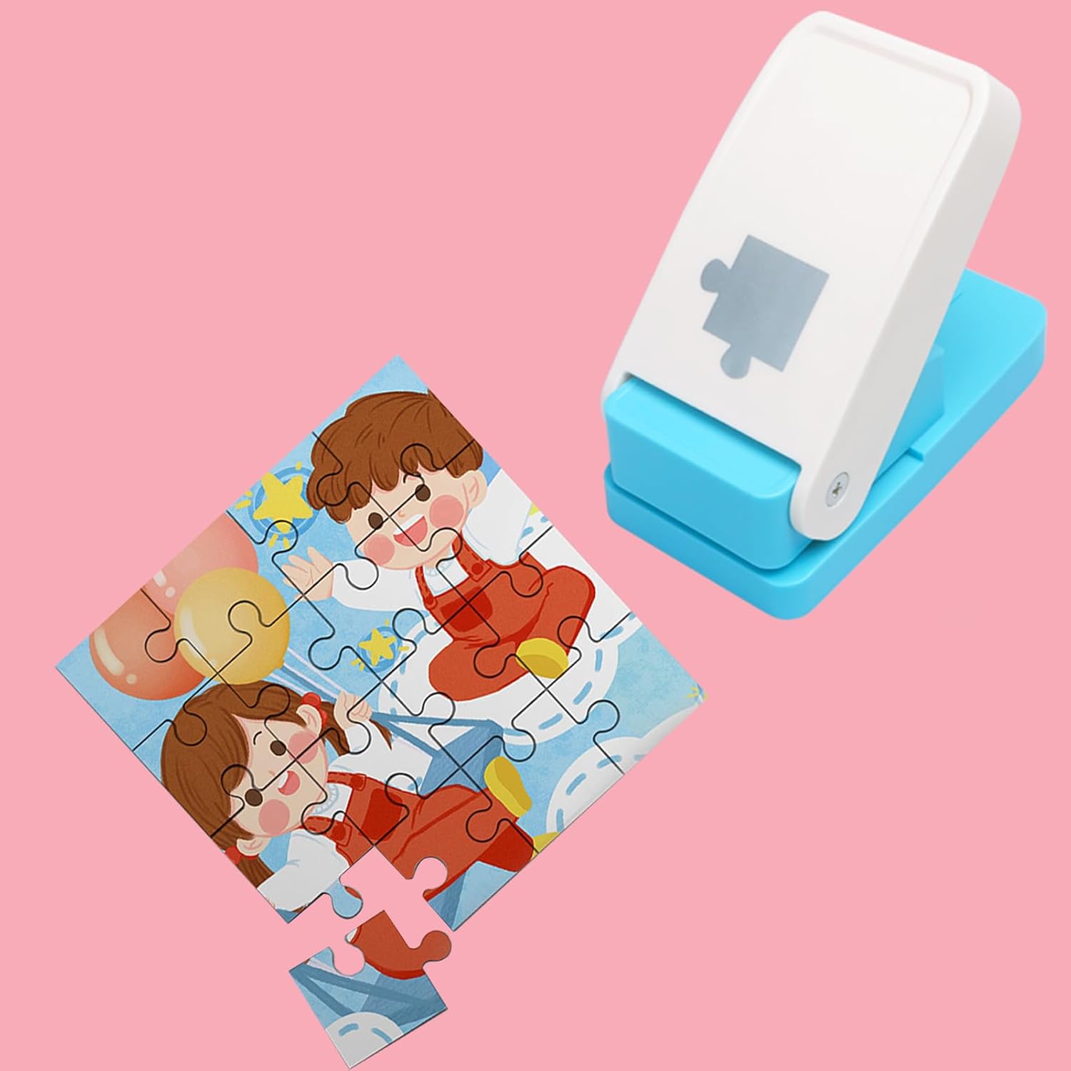 DIY Jigsaw Puzzle Piece Cutter Punch Making Tool