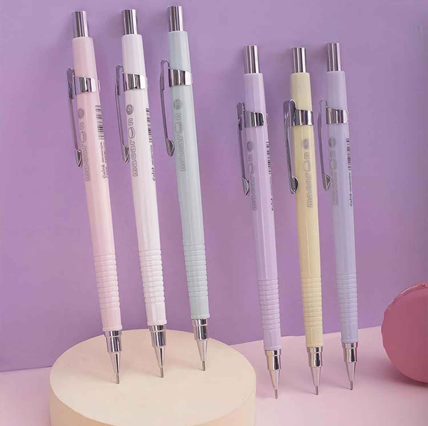 COLNK 6pcs Pastel Art Mechanical Pencil Set 0.5mm - TTpen