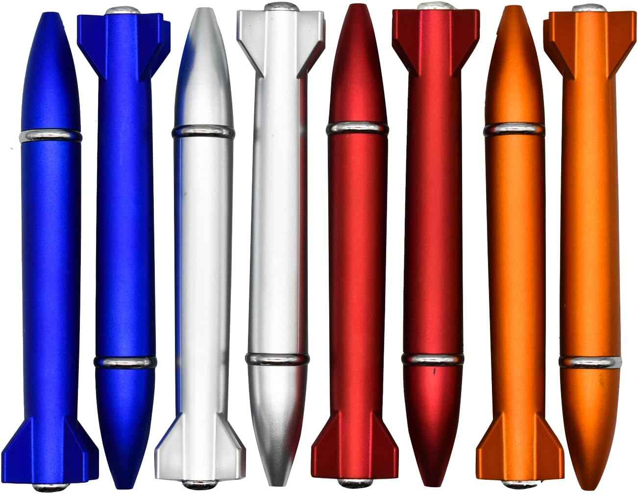 12PCS Mini Rocket Pens Unique Twist Ballpoint Pen For Kids School - TTpen
