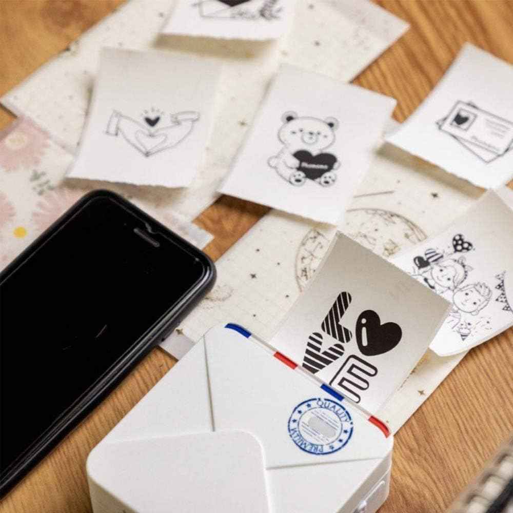 Sticker Thermal Paper for Phomemo M02 M03 Printer White 50mm x 3.5m - TTpen