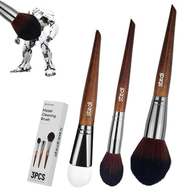 Stedi Model Cleaning Brush Kits 3 Set for Statues,Gundam - TTpen