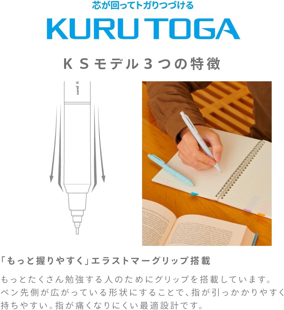 Uni Mechanical Pencil Kurutoga KS 0.5mm New