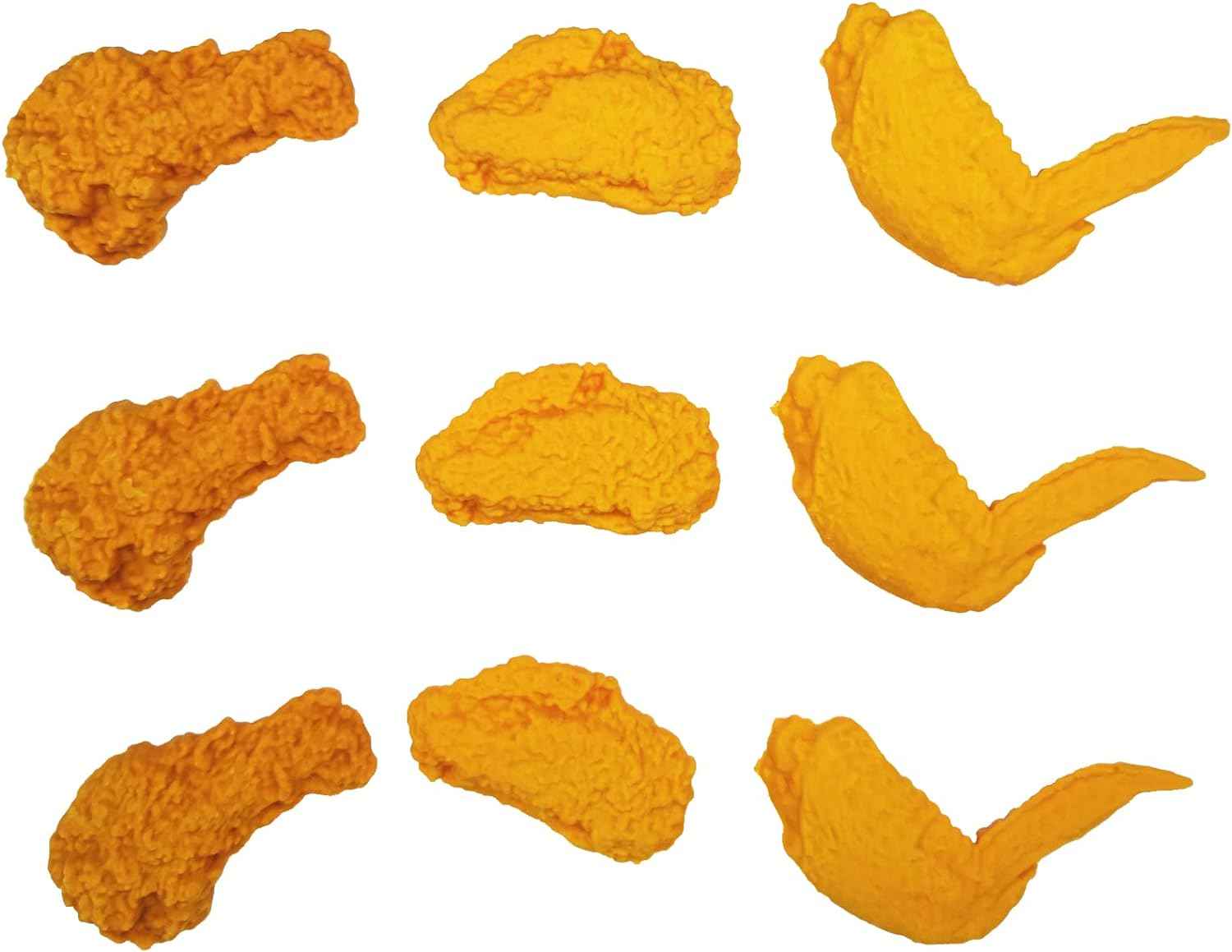 Food Fried Chicken Pencil Erasers 27 Pack - TTpen