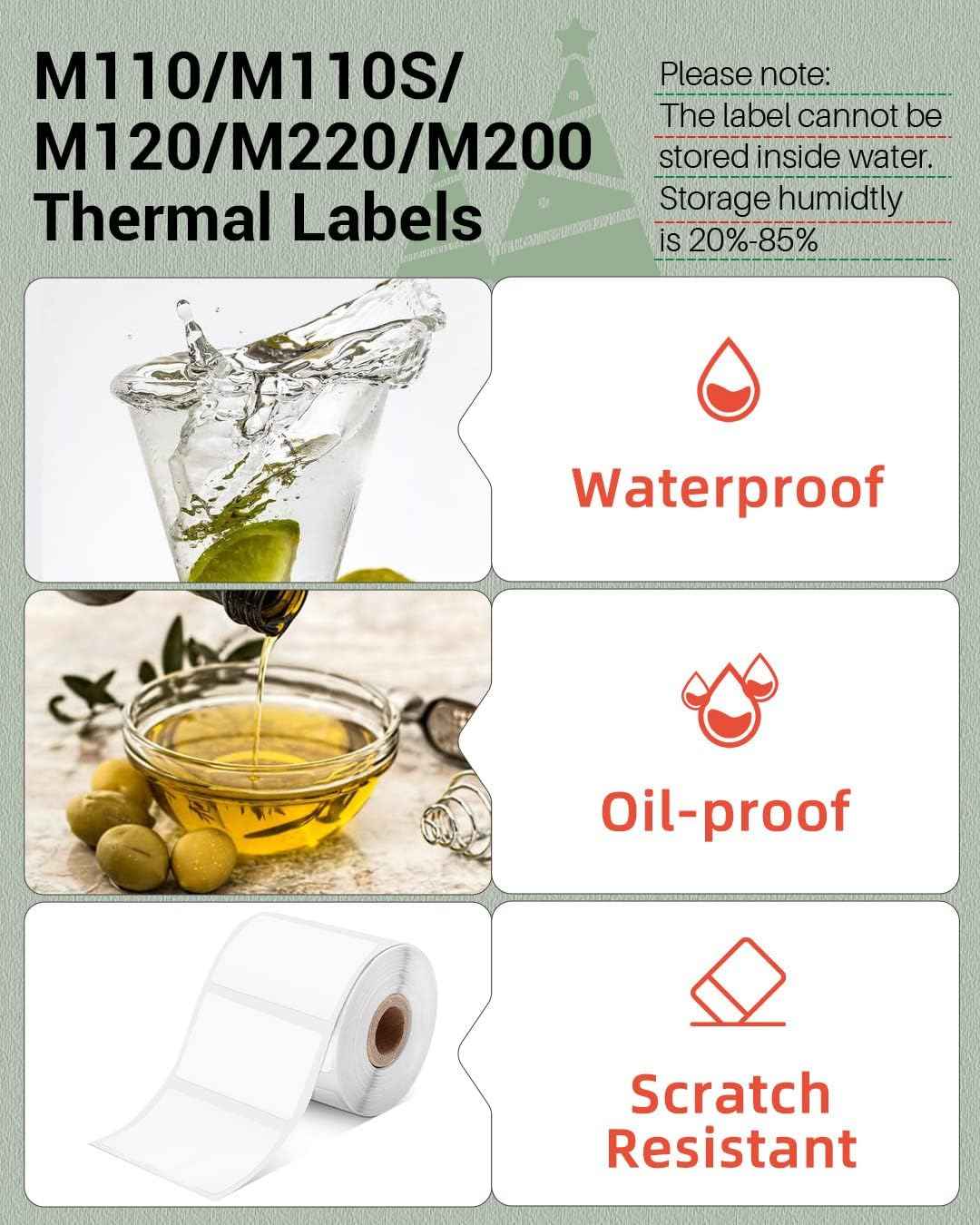Phomemo Thermal Labels for M110/M221/M220/M120/M200,30x20mm - TTpen