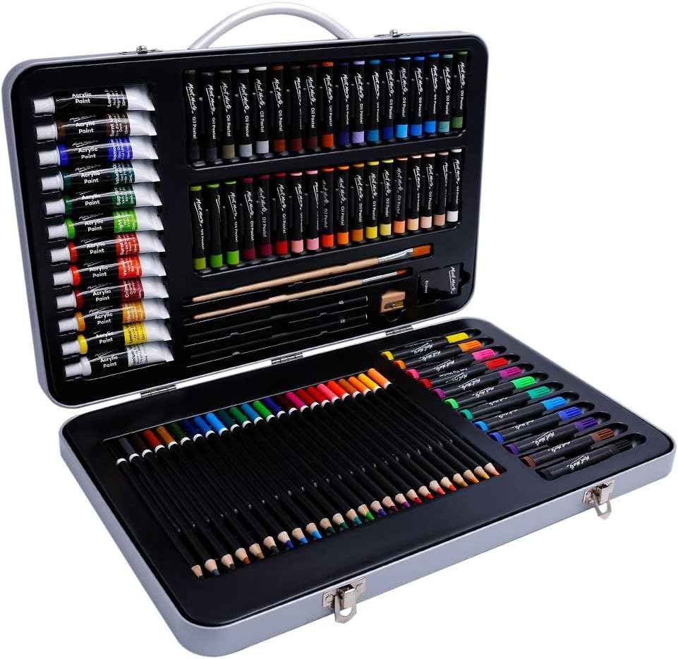 Mont Marte 90-Piece Premium Art Set with Aluminium Case - TTpen