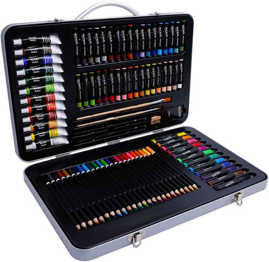 Mont Marte 90-Piece Premium Art Set with Aluminium Case - TTpen