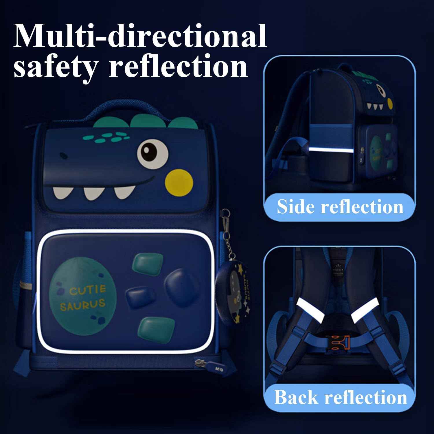 M&G Kids Large Capacity Pink Unicorn Backpack Girls School Bag - TTpen