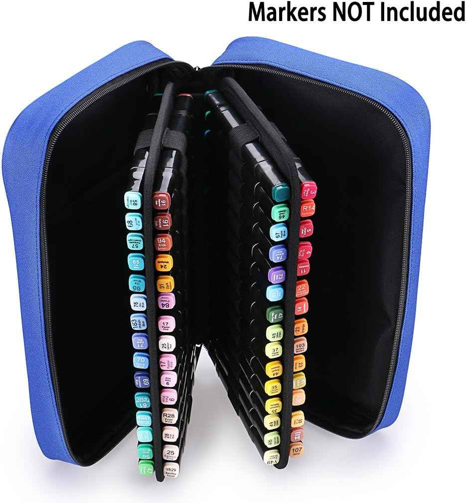 60 Slots Art Marker Pen Carrying Case Lipstick Organizer - TTpen