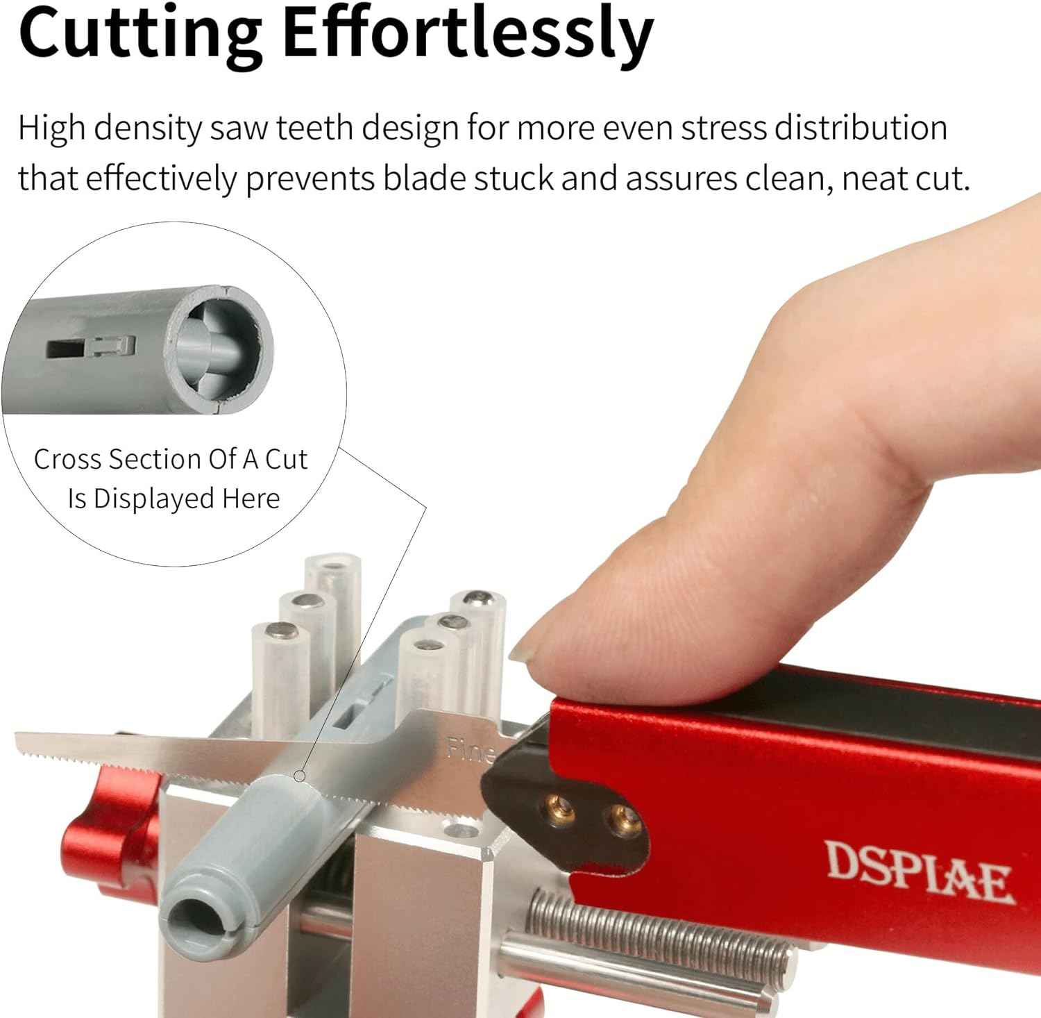DSPIAE Aluminium Mini Hand Saw For Scale Model Miniature (AT-HW) - TTpen