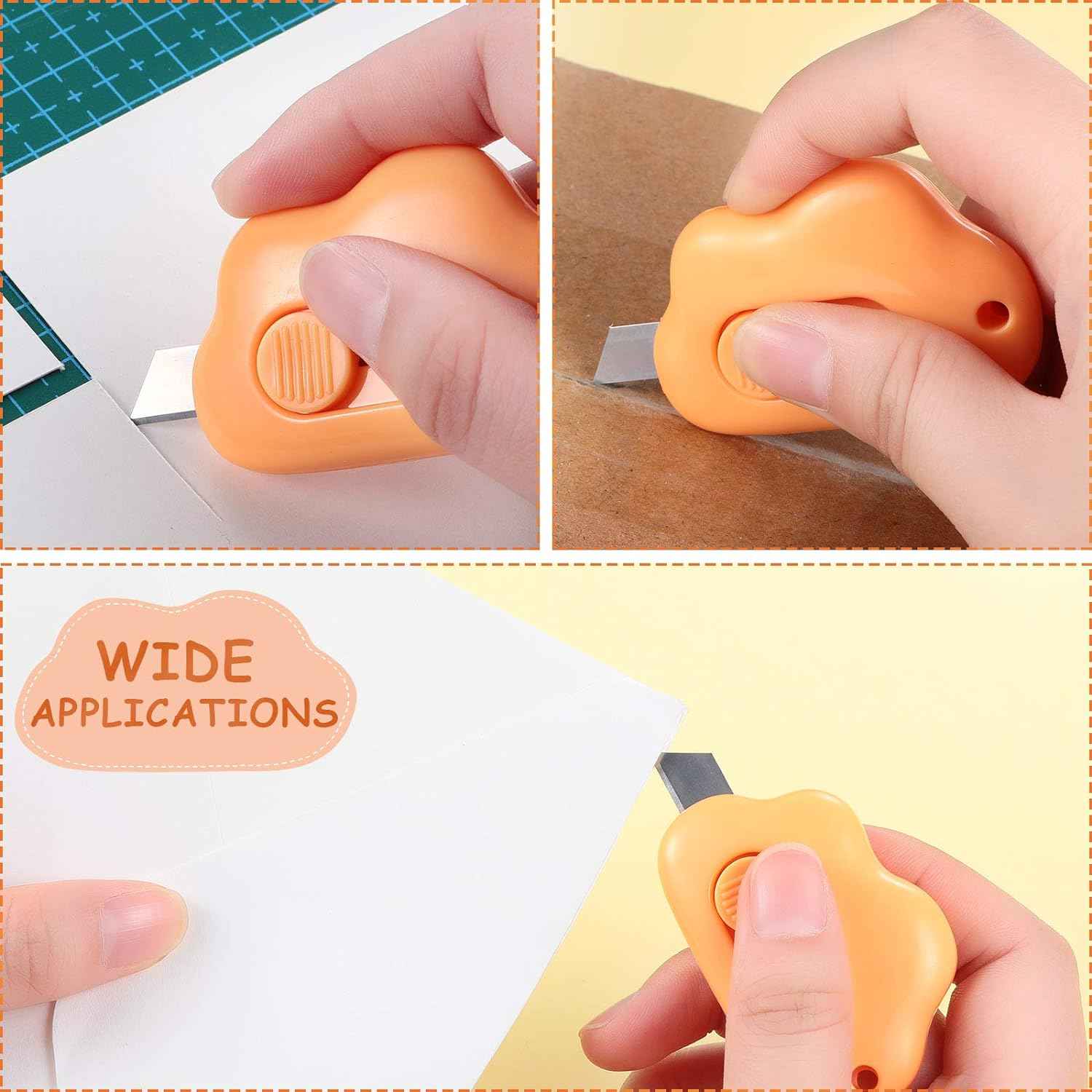 6 Pieces Mini Utility Knives Cloud Shaped Box Cutters - TTpen