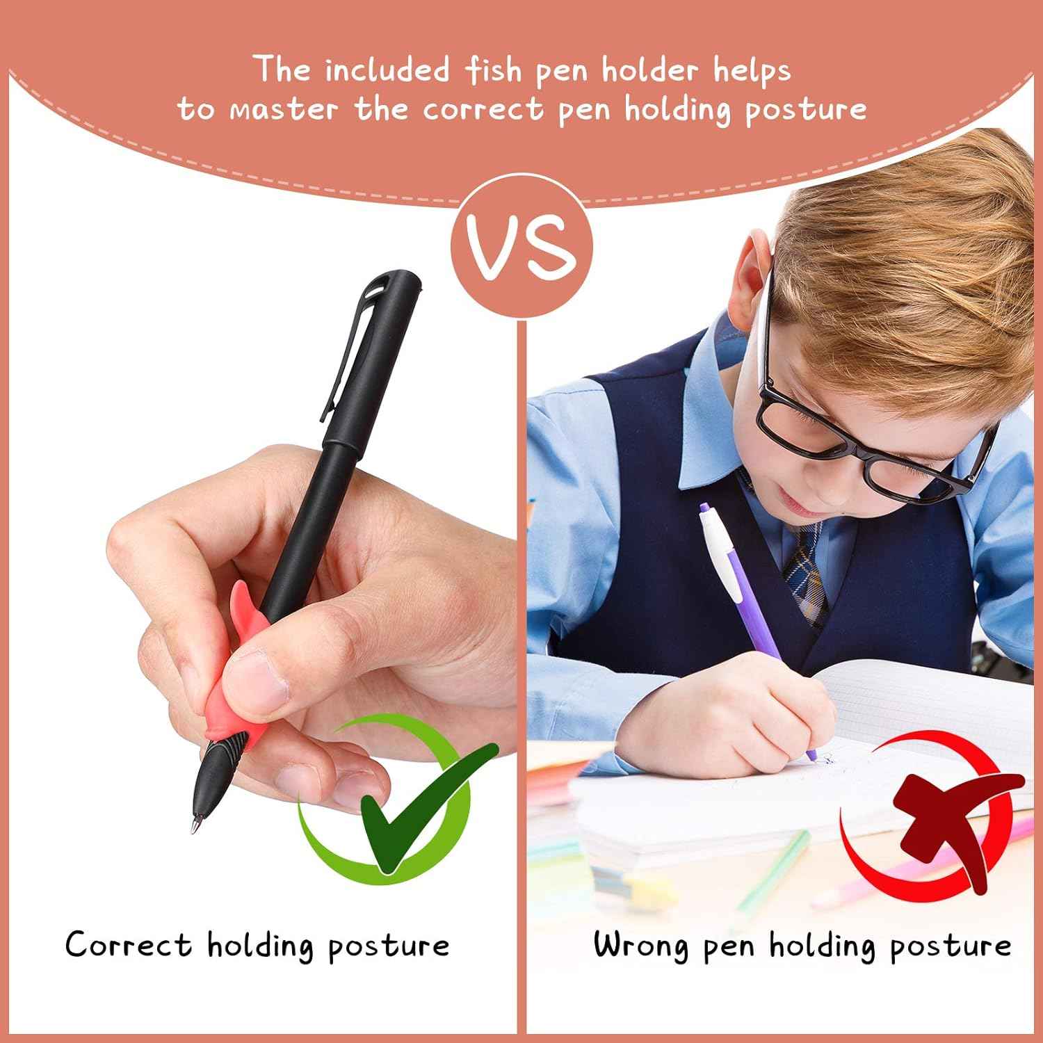 84Pcs Practice Pen Set 12 Ballpoint Pens,60 Refills and 12 Pen Holders - TTpen