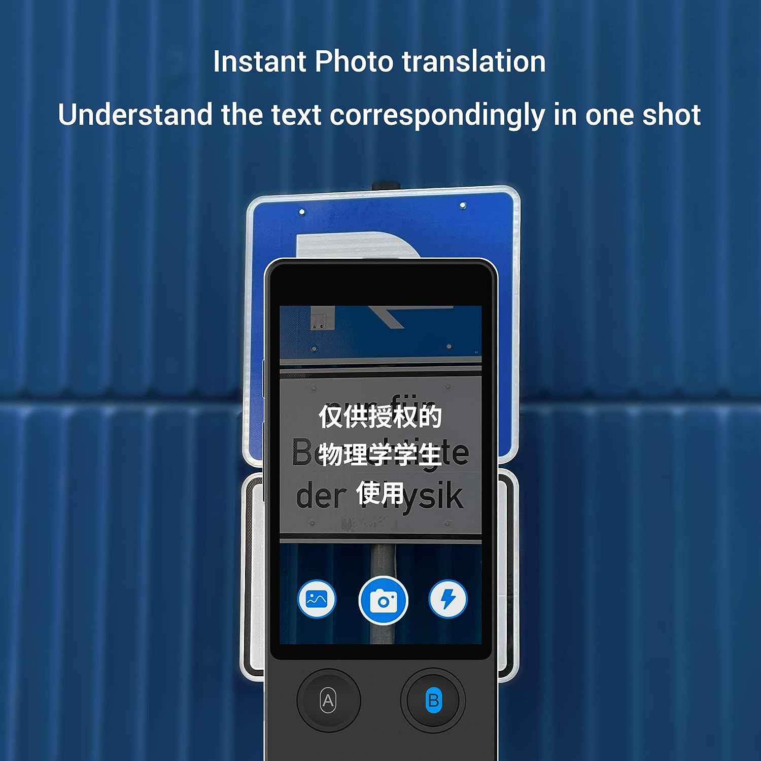 W12 AI Offline Voice Translator 144 Language Translator Device - TTpen