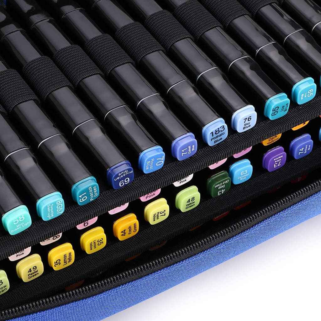 60 Slots Art Marker Pen Carrying Case Lipstick Organizer - TTpen