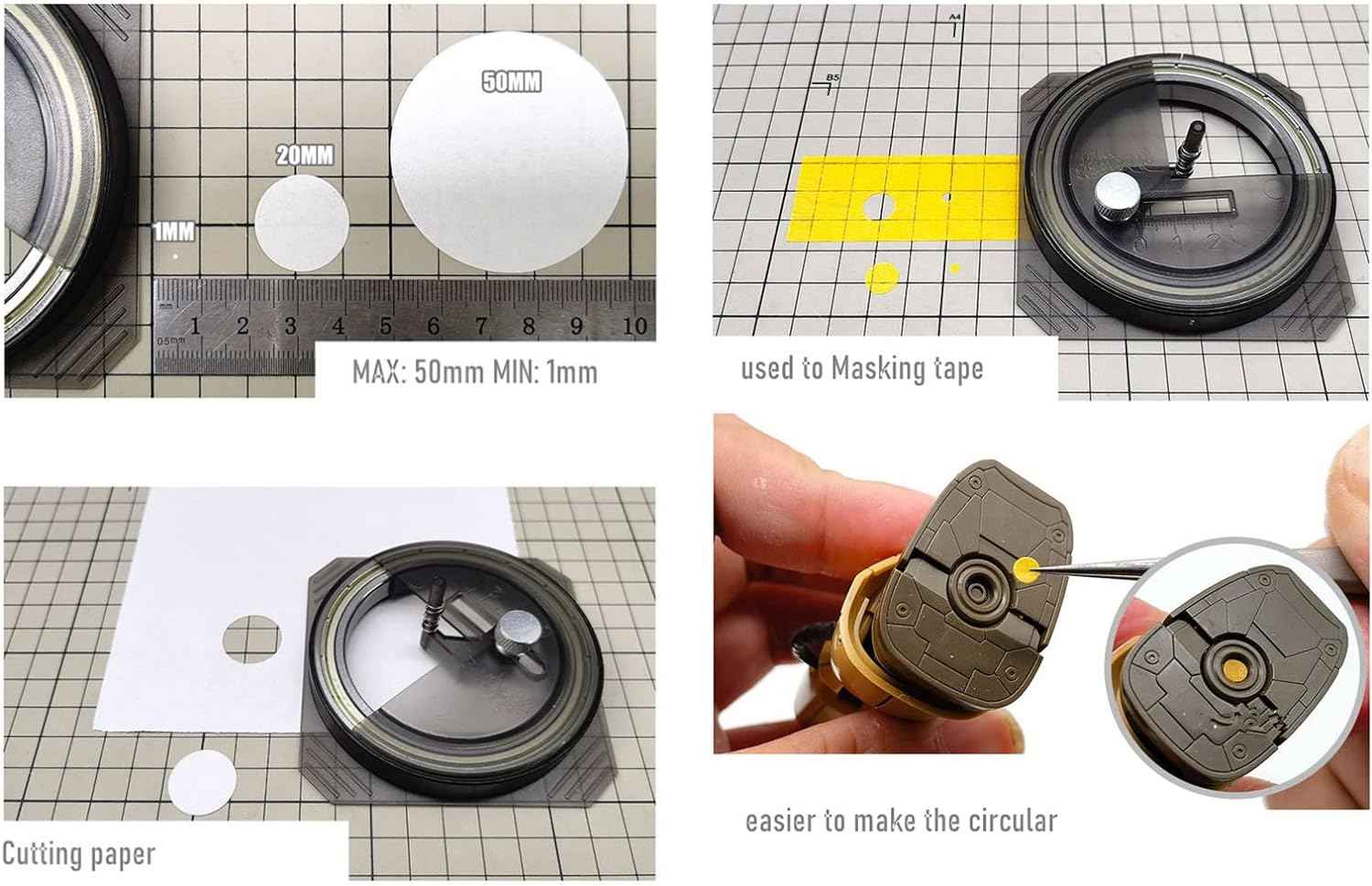 Circular Cutter 1mm-50mm Stepless Adjustment - TTpen