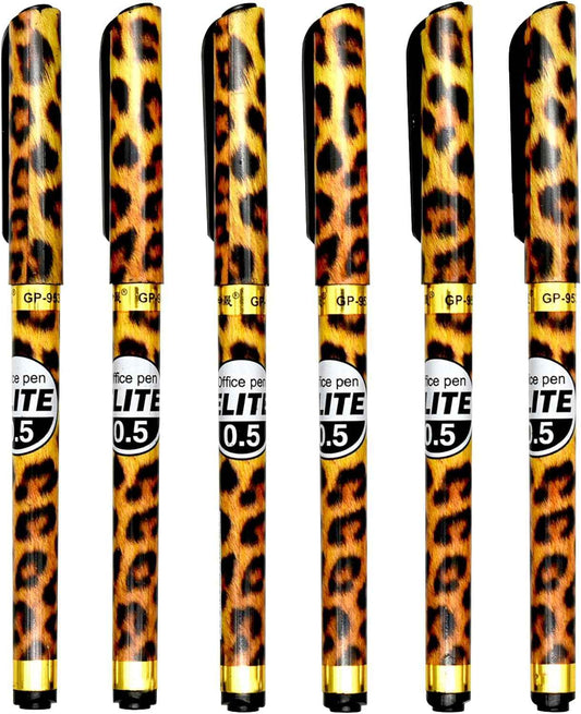 12PCS Leopard Print Gel Pens - TTpen