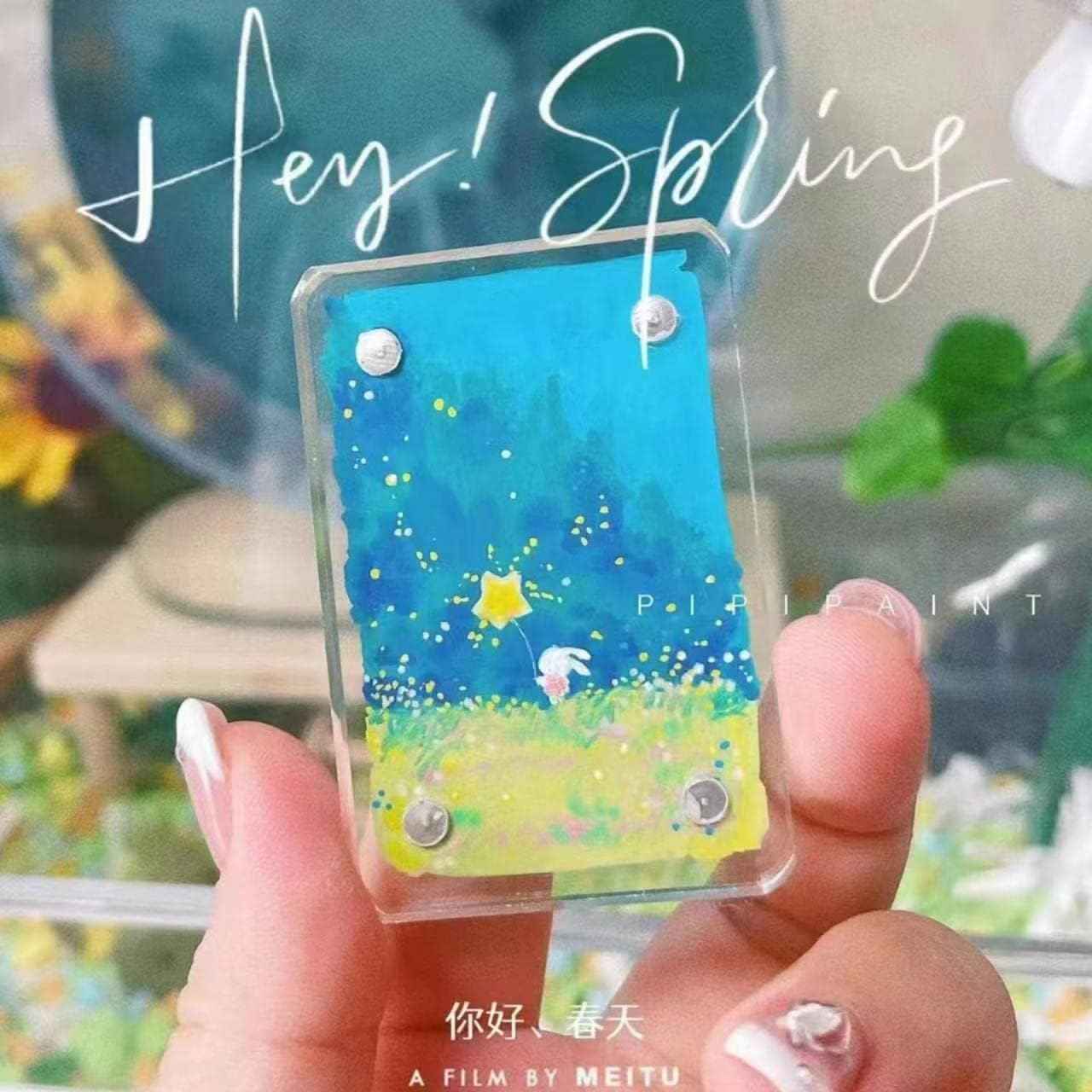 COLNK 16 Colors Acrylic Paint Pens Brush Tip Paint Markers for Rock Painting - TTpen