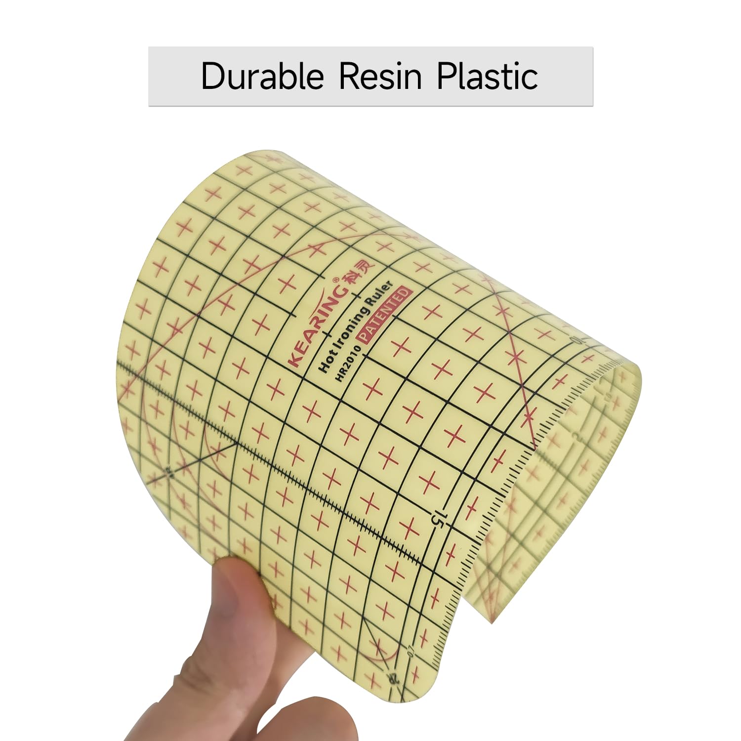 Metric Hot Hem Ironing Ruler for Sewing