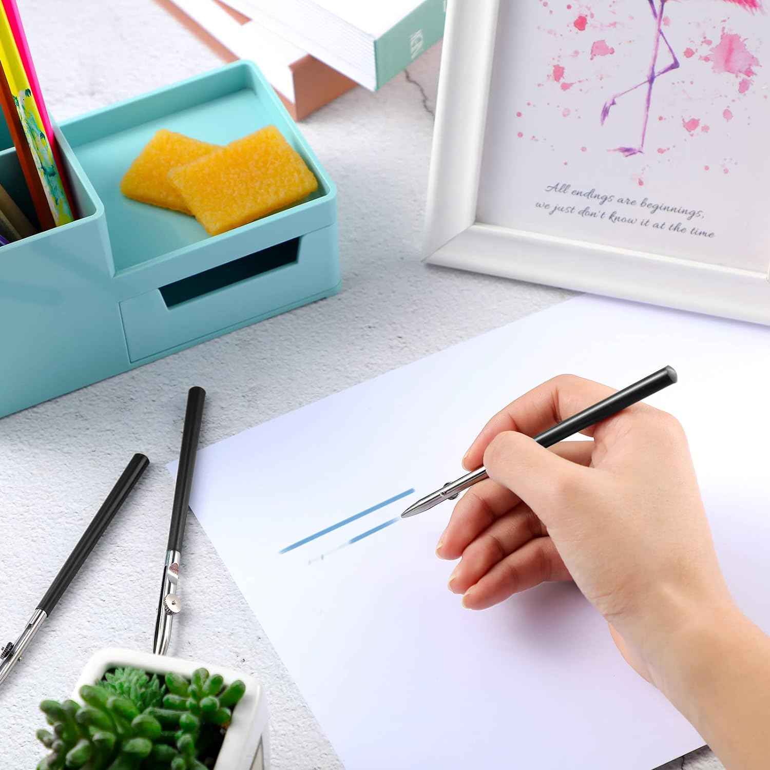 6Pcs Art Ruling Pen Set 3 Sizes Masking Fluid Pen - TTpen