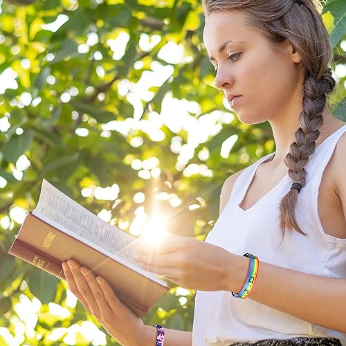 10 Color WWJD What Would Jesus Do Bracelets